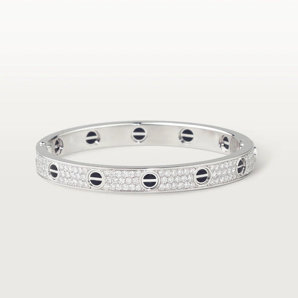 <MAGIC>LOVE BRACELET 6.1MM DIAMOND-PAVED CERAMIC