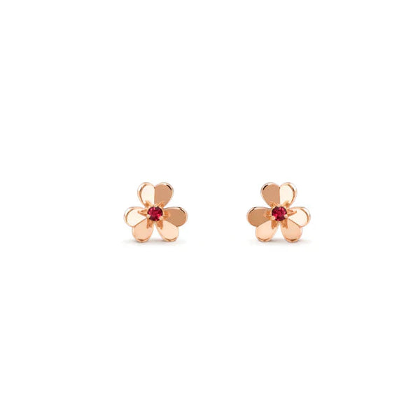 ˇMagic JewelryˇFRIVOLE  FLOWER PINK EARRINGS
